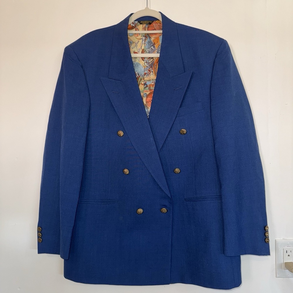 Palm Beach BlazerofChampions Men's 42R Double Breast Sportcoat Jacket Union Made